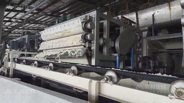 带式压滤机处理木薯渣脱水