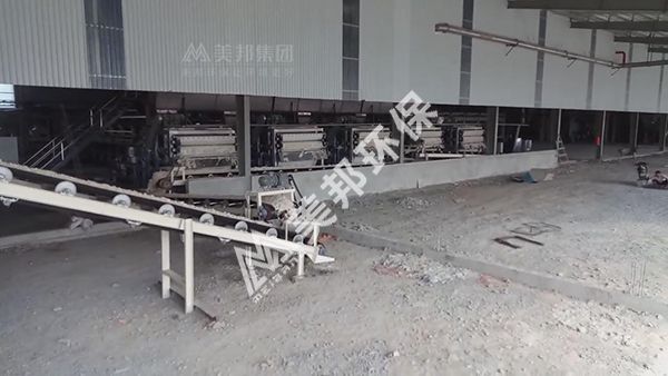 美邦带式压榨机处理木薯渣脱水