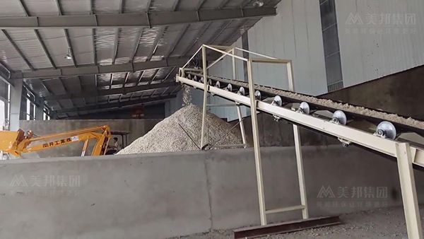 带式压榨机处理木薯渣脱水